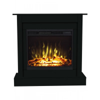 Камінокомплект Aflamo VIGO Чорний + LED 60