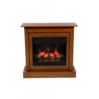 Камінокомплект Aflamo VIGO Темний дуб + LED 60 3D