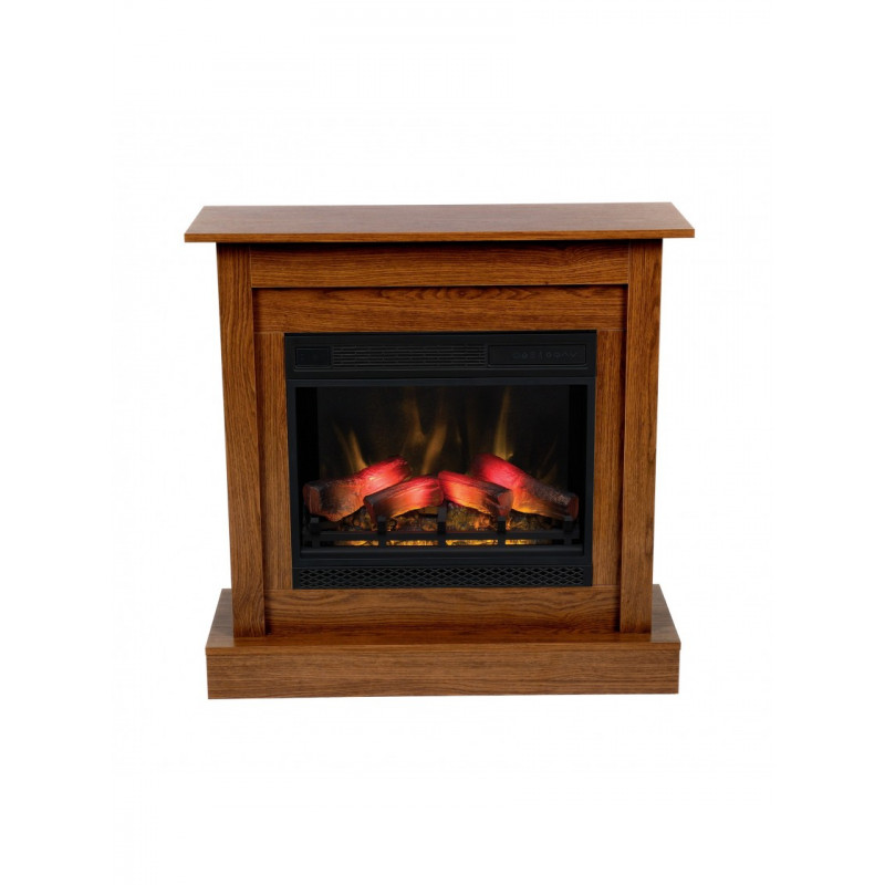 Камінокомплект Aflamo VIGO Темний дуб + LED 60 3D