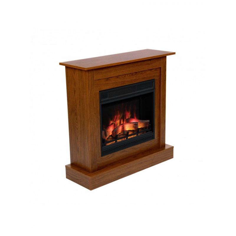 Камінокомплект Aflamo VIGO Темний дуб + LED 60 3D