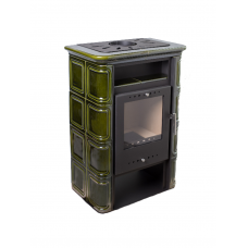 Кахельна піч Nordflam VERA Green