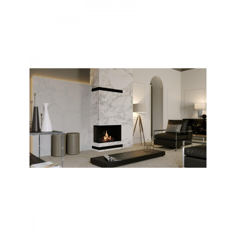Камінна топка Defro Home VITAL 37 S BL - Газ пропан