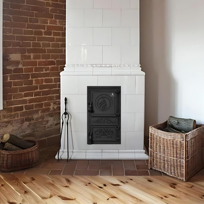 Дверцята чавунні для печі/барбекю Iron Fire Fiona WG 305х510 мм