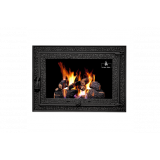 Дверцята чавунні для каміна/барбекю Iron Fire Magnus 700x500 мм з вогнетривким склом Robax