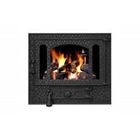 Дверца чугунная для печи/барбекю Iron Fire Panorama 580х500 мм с огнеупорным стеклом Robax