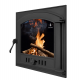 Дверцята чавунні для каміна/барбекю Iron Fire Style 50 485х485 мм з вогнетривким склом Robax