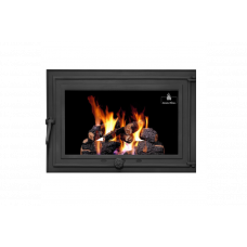 Дверцята чавунні для каміна/барбекю Iron Fire Adam 640x440 мм з вогнетривким склом Robax