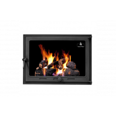 Дверцята чавунні для каміна/барбекю Iron Fire Style 75 730х540 мм з вогнетривким склом Robax