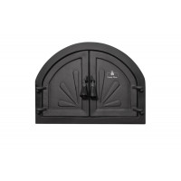 Дверцята чавунні для каміна/барбекю Iron Fire Adeline 550х410 мм