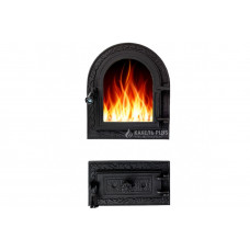 Дверцята для печі роздільні "Linda S" 310х360 мм