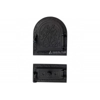 Дверцята для печі роздільні "Linda SWG" 310х360 мм