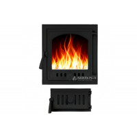 Дверцята для печі роздільні "Solo" 370х400 мм + піддувало