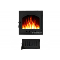 Дверцята для печі роздільні "West" 500х500 мм + піддувало