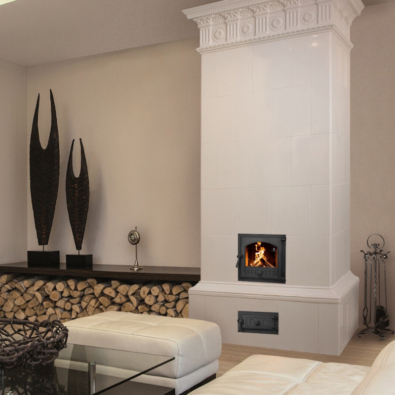 Дверцята чавунні піддувальні для каміна/ печей Iron Fire Style 50 315x165 мм