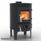 Чавунна дров’яна піч-камін Ravan Monaco 7 кВт