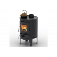 Чугунная дровяная печь-камин Ravan Monaco 7 кВт