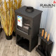 Чавунна піч камін Ravan Magic 10 кВт на дровах