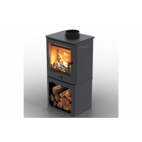 Чавунна піч камін Ravan Magic 10 кВт на дровах