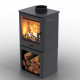 Чавунна піч камін Ravan Magic 10 кВт на дровах