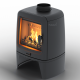 Чавунна піч камін Ravan Arne 8 кВт на дровах