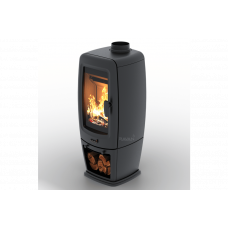 Чавунна піч камін Ravan Incorta 10 кВт на дровах
