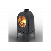 Чавунна піч камін Ravan Onoma 9 кВт на дровах