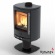 Чавунна дров’яна піч-камін Ravan Krono 8 кВт