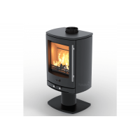 Чугунная дровяная печь-камин Ravan Krono 8 кВт