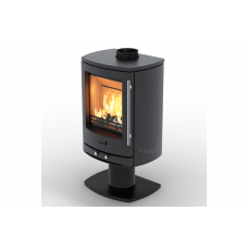 Чавунна дров’яна піч-камін Ravan Krono 8 кВт