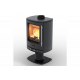 Чавунна дров’яна піч-камін Ravan Krono 8 кВт