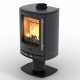 Чавунна дров’яна піч-камін Ravan Krono 8 кВт