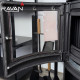 Чавунна піч камін Ravan Deluxe 14 кВт на дровах