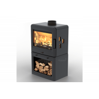 Чугунная дровяная печь-камин Ravan Nevada 14 кВт