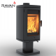 Чавунна дров’яна піч-камін Ravan Lira 14 кВт
