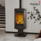 Чавунна дров’яна піч-камін Ravan Lira 14 кВт