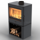 Чавунна дров’яна піч-камін Ravan Aragon 16 кВт