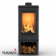 Чавунна дров’яна піч-камін Ravan Elara 10 кВт