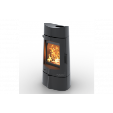 Чавунна дров’яна піч-камін Ravan Kalipso 14 кВт