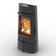 Чавунна дров’яна піч-камін Ravan Kalipso 14 кВт