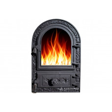 Дверцята для печі зі склом "Linda mini" 315х480 мм