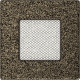 Камінна решітка Решітка чорно-золота 11x11 Kratki