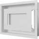 Каминная решетка Решетка WIND белая 22x30 Kratki