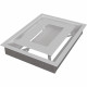 Каминная решетка Решетка WIND белая 22x30 Kratki