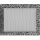 Камінна решітка Решітка чорно-срібна 22x30 Kratki