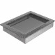 Камінна решітка Решітка чорно-срібна 22x30 Kratki