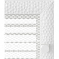 Каминная решетка Решетка Venus белая с жалюзями 22x30 Kratki