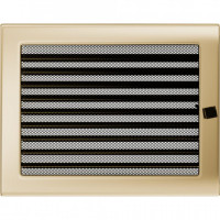 Каминная решетка Решетка позолоченная с жалюзями 22x30 Kratki