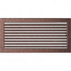 Камінна решітка Решітка мідна з жалюзями 22x45 Kratki