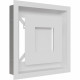 Каминная решетка Решетка WIND белая 22x22 Kratki