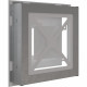 Каминная решетка Решетка WIND белая 22x22 Kratki